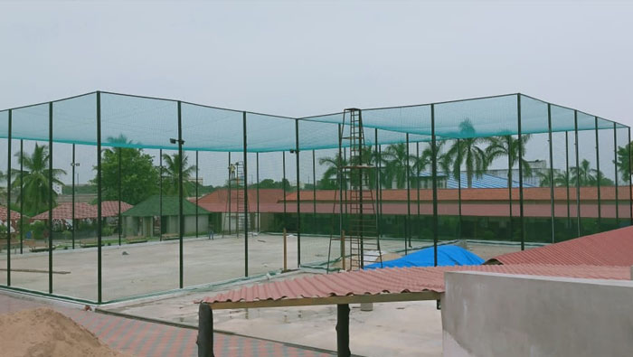 Cricket Practice Nets In Pragathi-Nagar